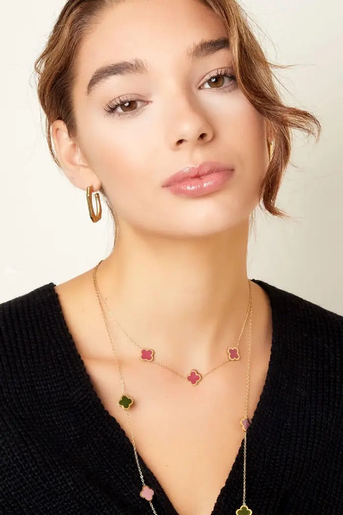 Clover Necklace Elegant