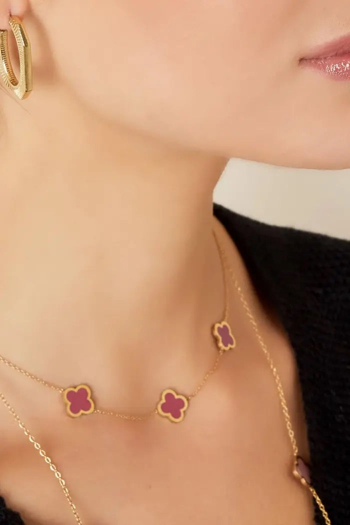 Clover Necklace Elegant