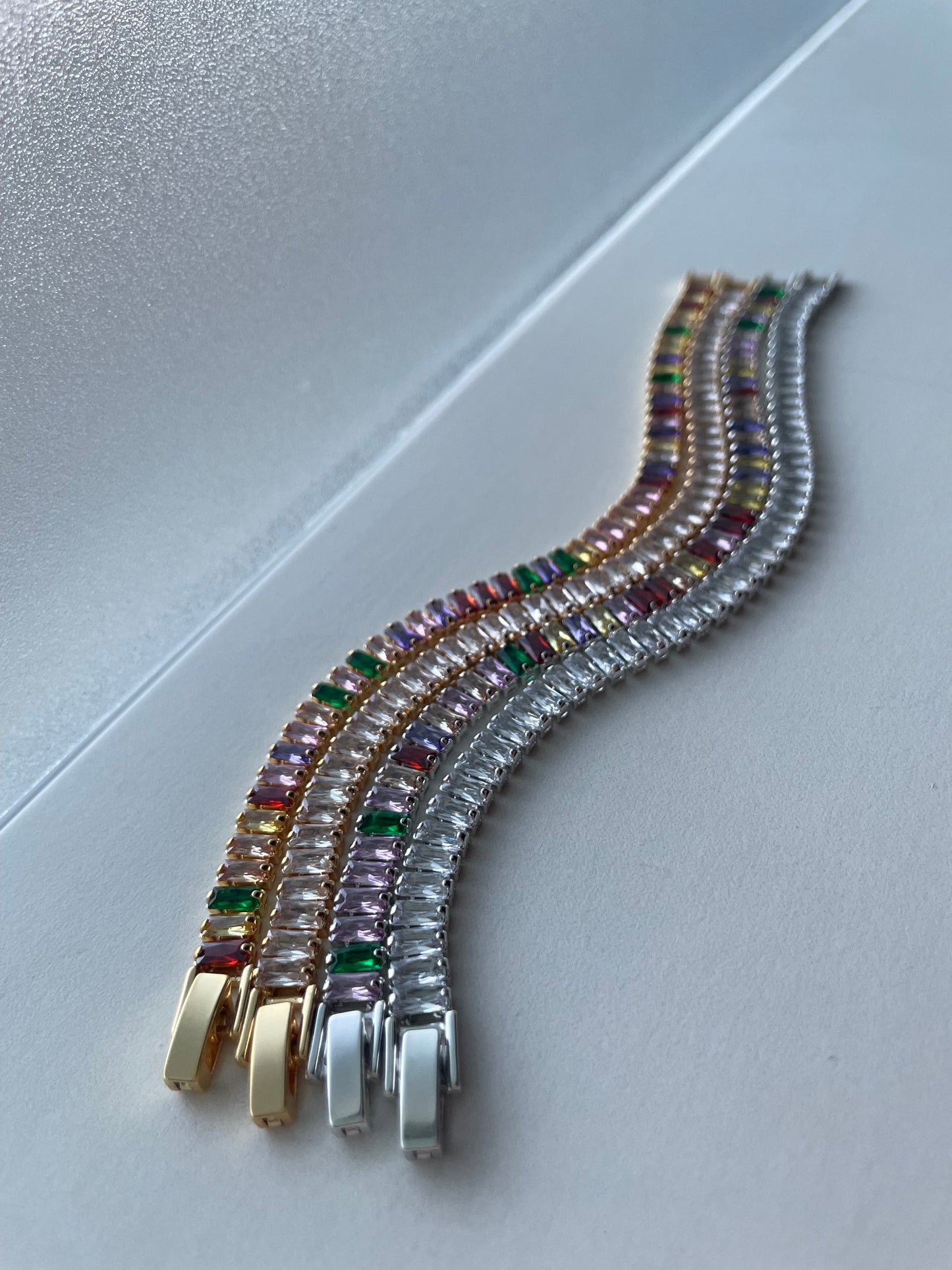 Coloured Diamonds Bracelet