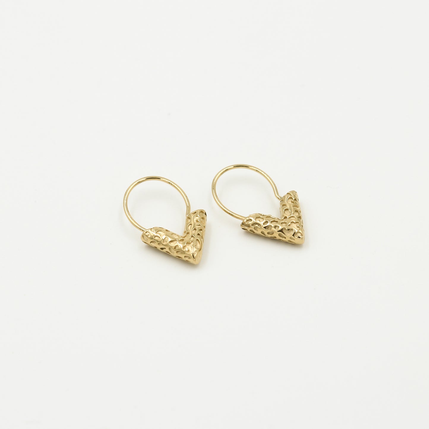 V Gegraveerd Earrings