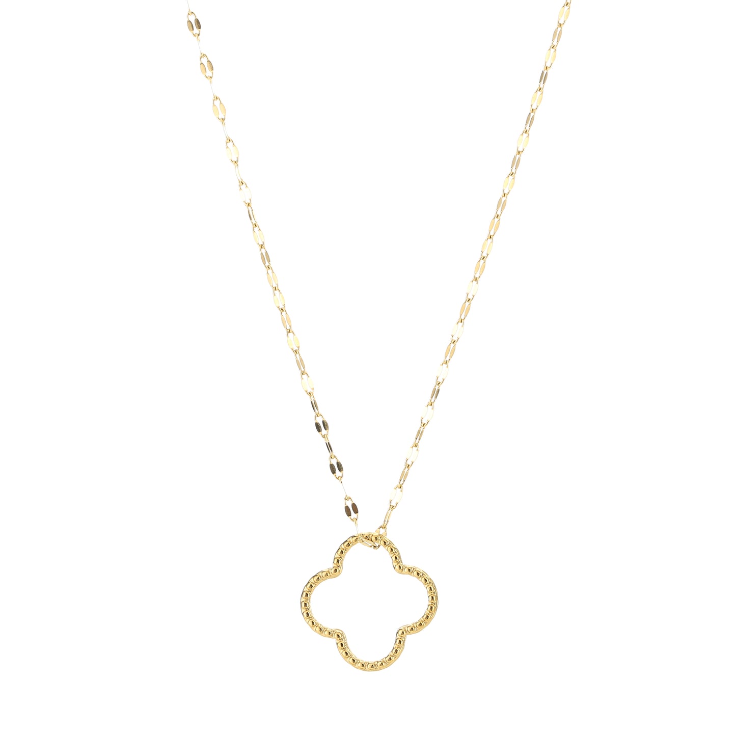 Open Clover Necklace