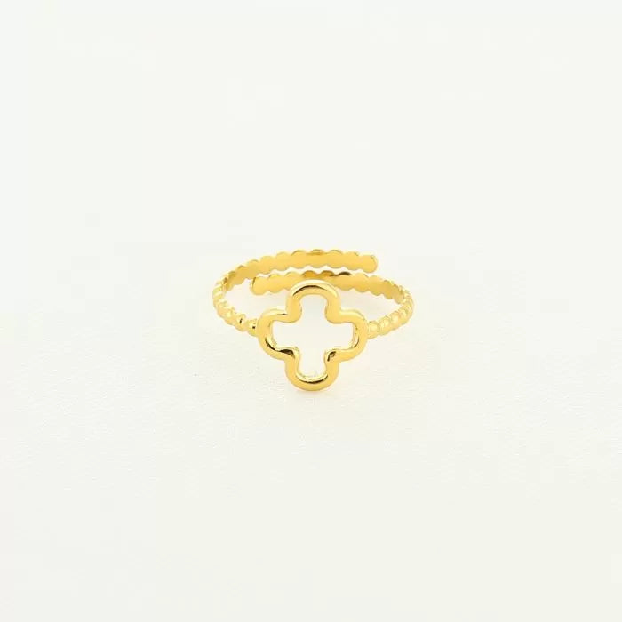 Open Clover Ring